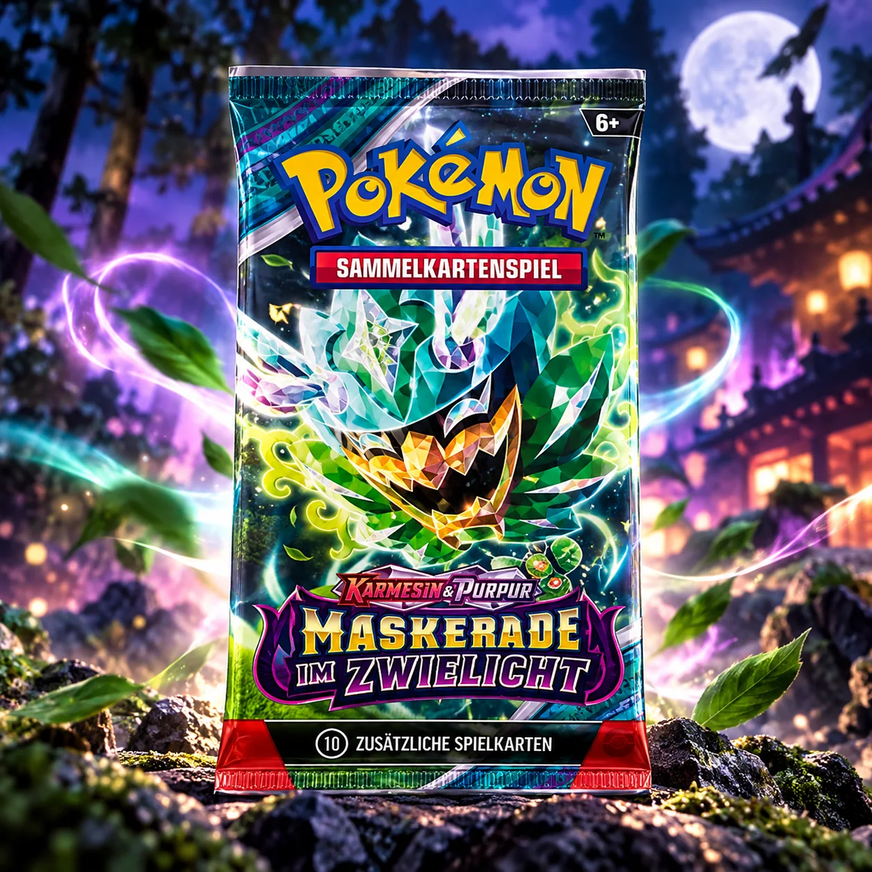 Pokémon Karmesin & Purpur – Maskerade im Zwielicht Booster