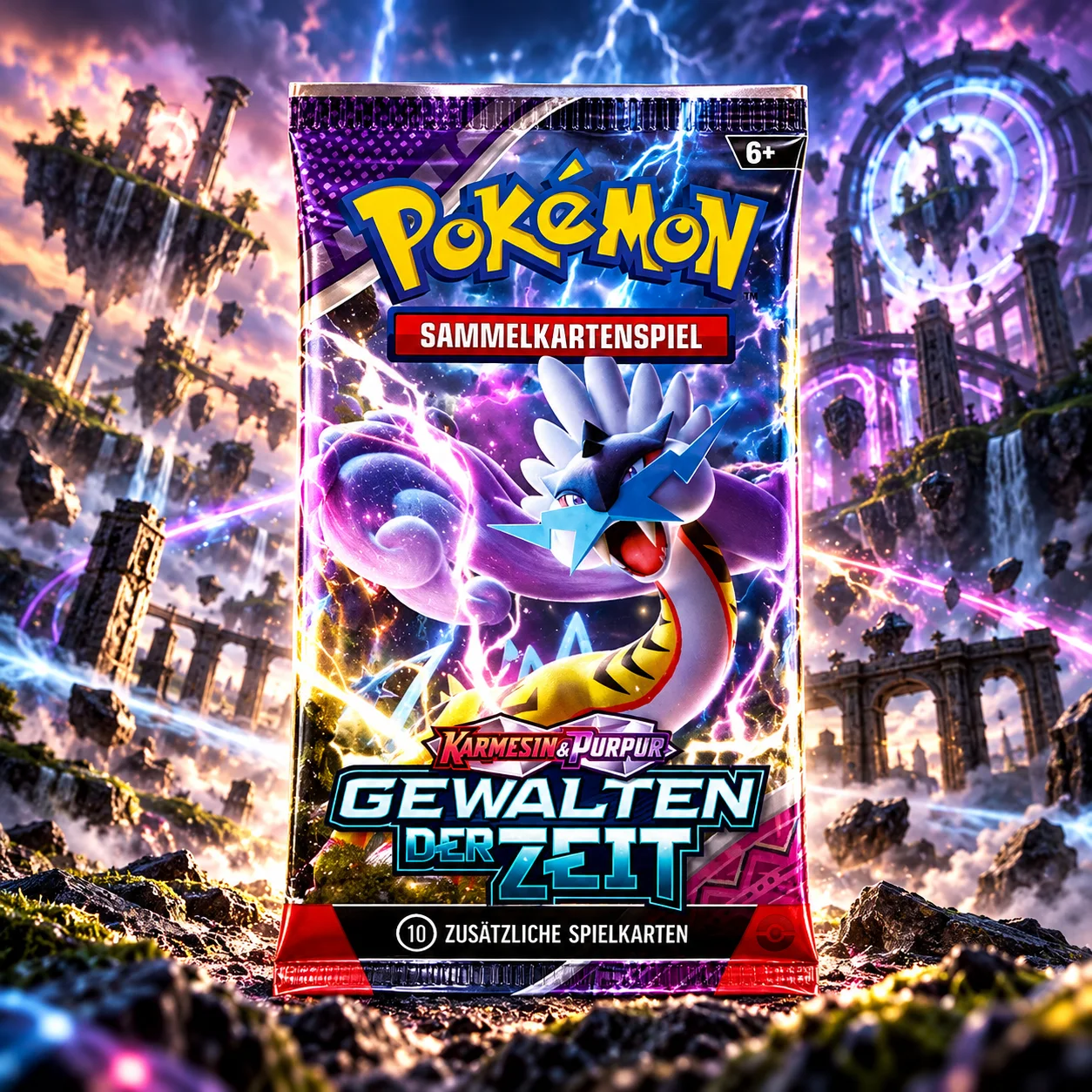 Pokémon Karmesin & Purpur – Gewalten der Zeit Booster